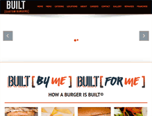 Tablet Screenshot of builtcustomburgers.com